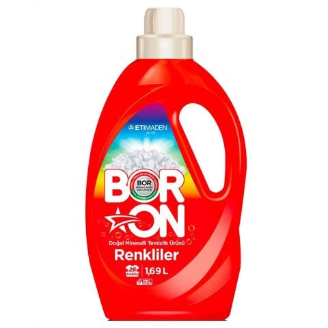 Boron Doğal Mineralli Sıvı Temizlik Ürünü 1,69 lt - Renkliler