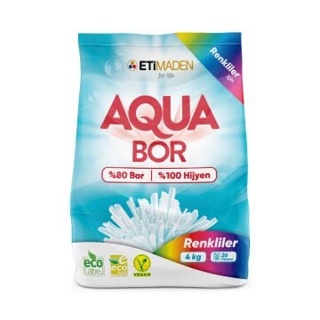 AquaBor Toz Çamaşır Deterjanı 4 kg - Renkliler