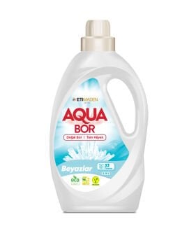 AquaBor Sıvı Çamaşır Deterjanı 2,15 lt - Beyazlar